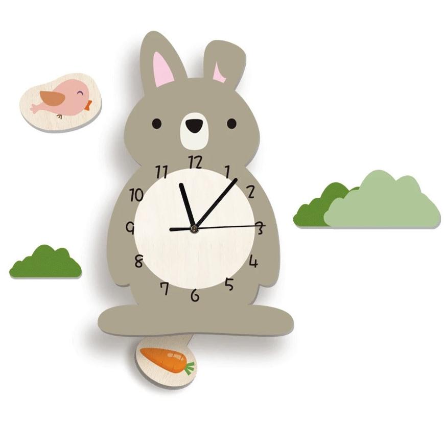 UFO Children's Wall Clock – product view 4