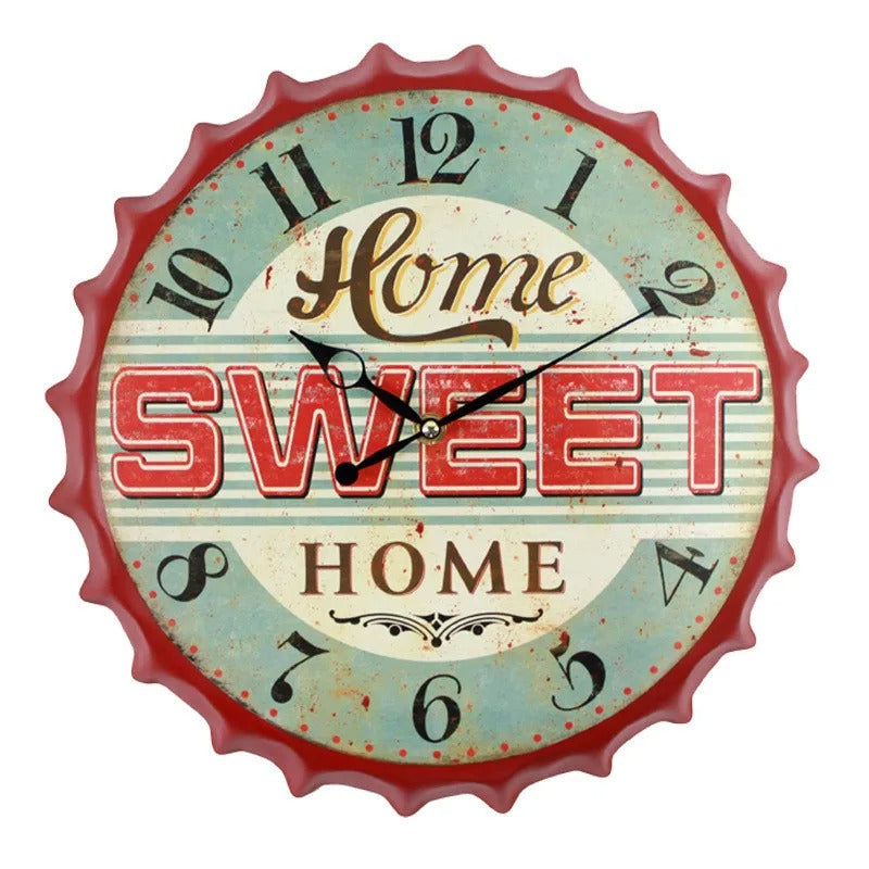 Vintage Beer Wall Clock – product view 9