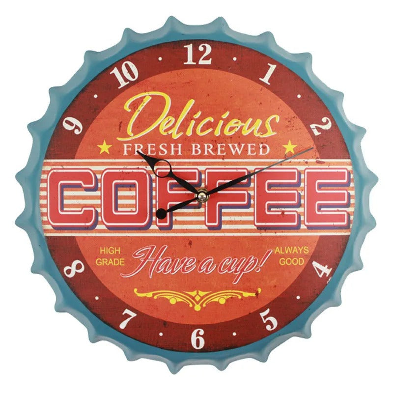 Vintage Beer Wall Clock – product view 10