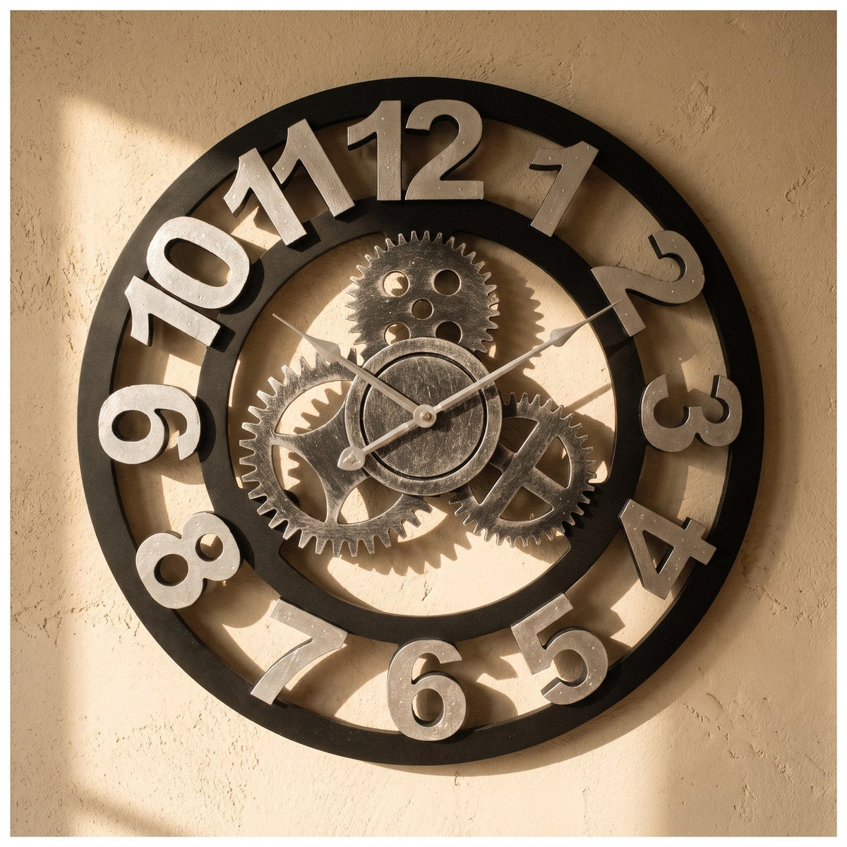 Vintage Gear Wall Clock – product view 14