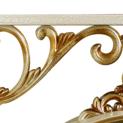 Vintage Golden Wall Clock – product view 5