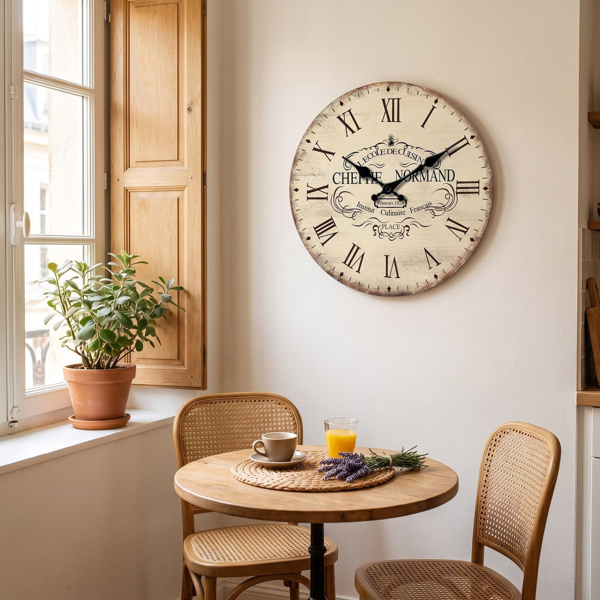 Vintage Kitchen Wall Clock – product view 6