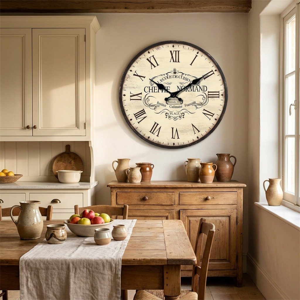 Vintage Kitchen Wall Clock – product view 8