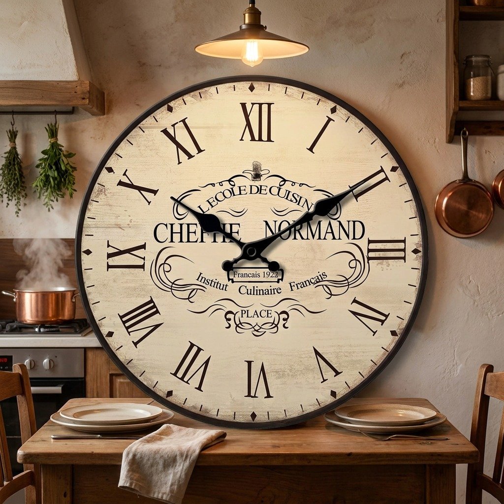 Vintage Kitchen Wall Clock – product view 9