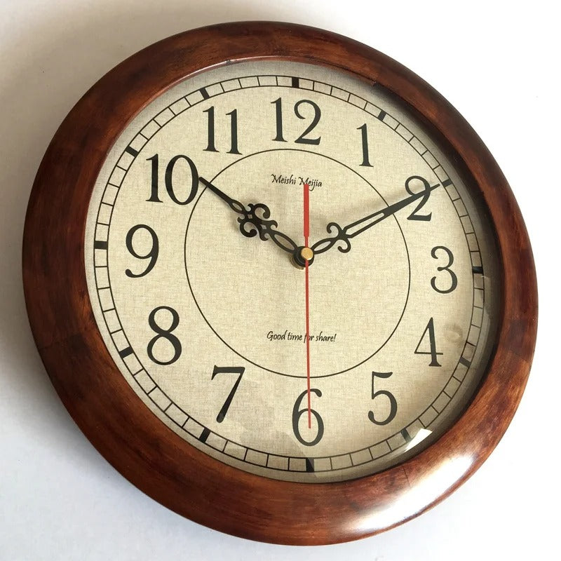 Vintage Wall Clock Vintage Roman Numerals – product view 3