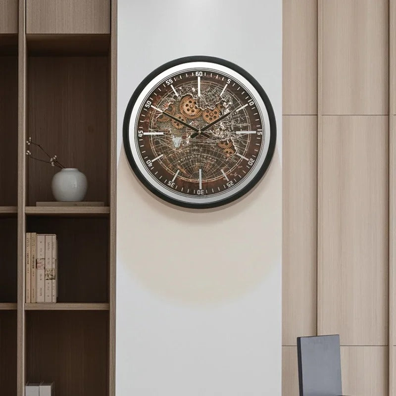 Wall Clock Visible Mechanism – product image