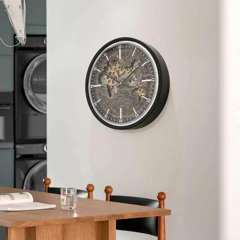 Wall Clock Visible Mechanism – product view 2