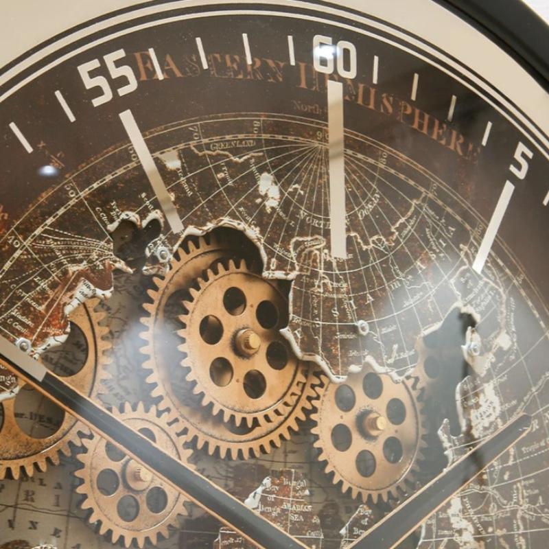 Wall Clock Visible Mechanism – product view 3