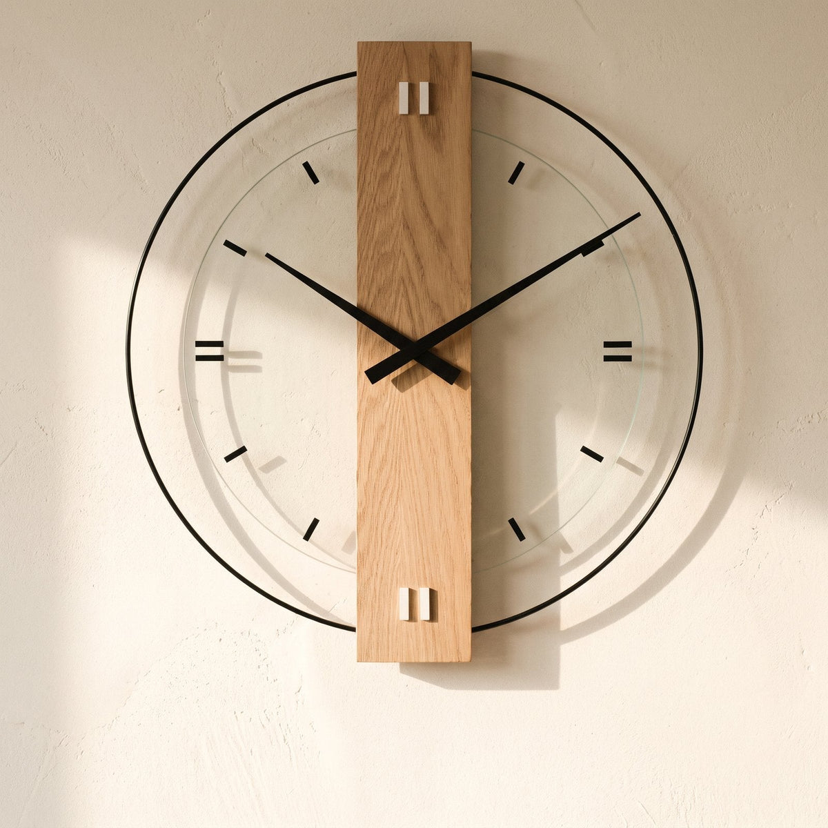 Wooden Design Wall Clock – product view 10