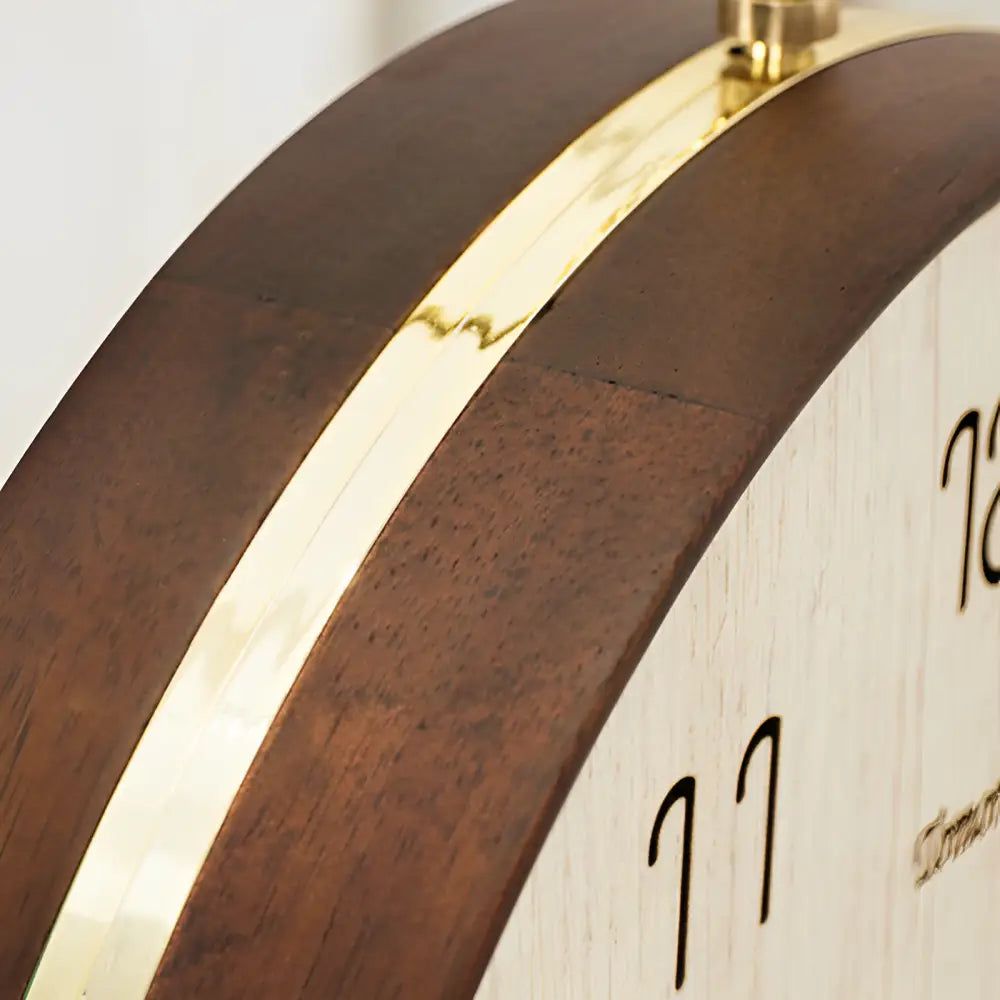 Wooden Double-Sided Wall Clock – view 7