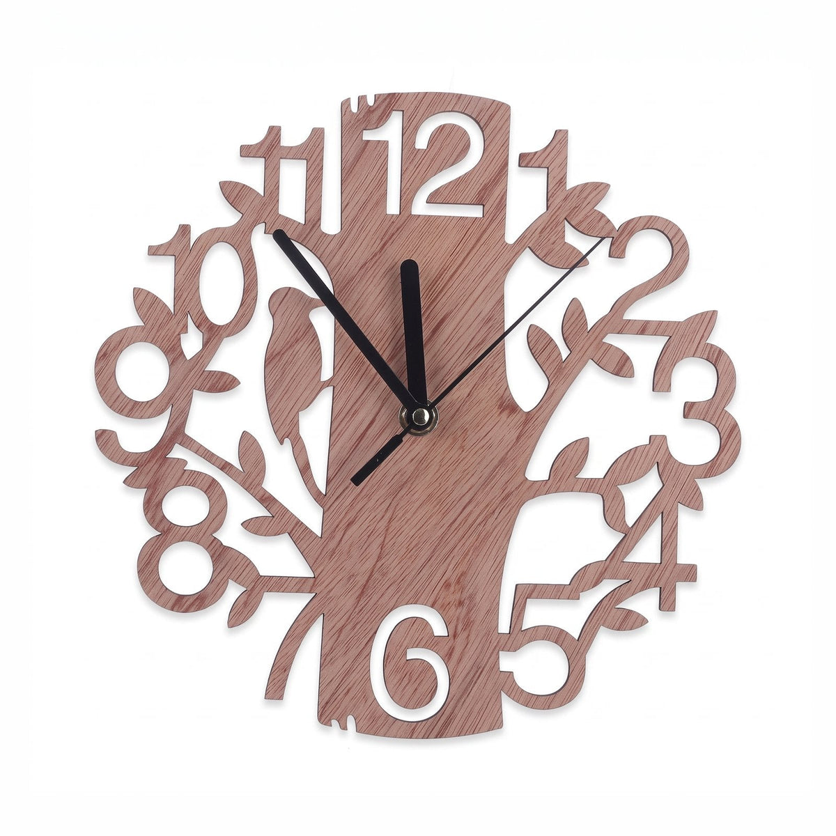 Wooden Tree Wall Clock – product view 5